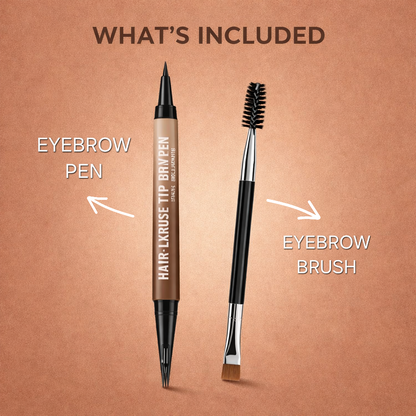 Waterproof Double-headed Eyebrow Pencil